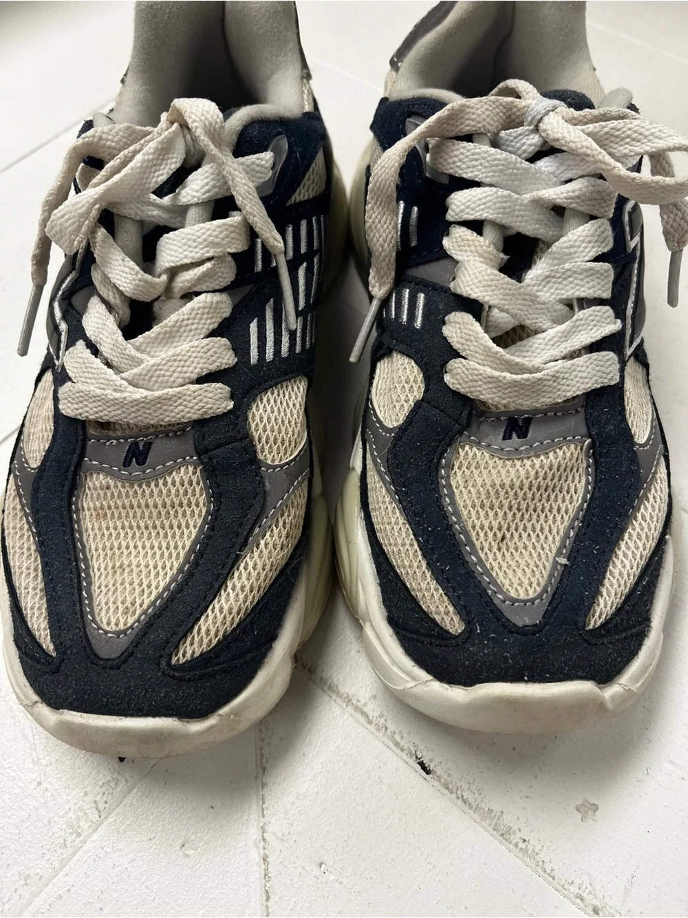 New Balance 9060 Natural Indigo Blue Grey U9060IND Size 2.5